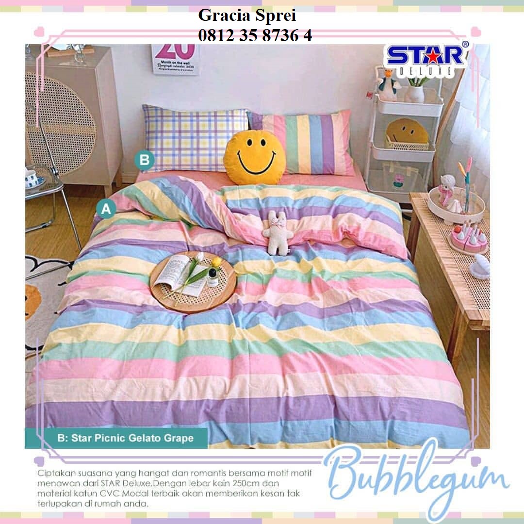 <p>Gracia Sprei ciptakan suasana hangat dan romant